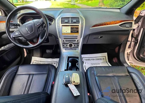 2017 Lincoln Mkz Select z USA, uszkodzony, nr VIN 3LN6L5C97HR600899